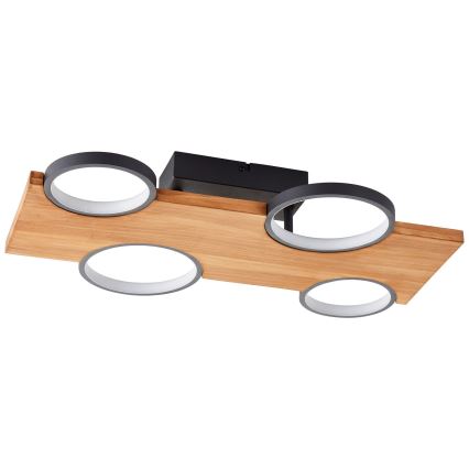 Brilliant - LED-Deckenleuchte CHEESY LED/28W/230V Kiefer