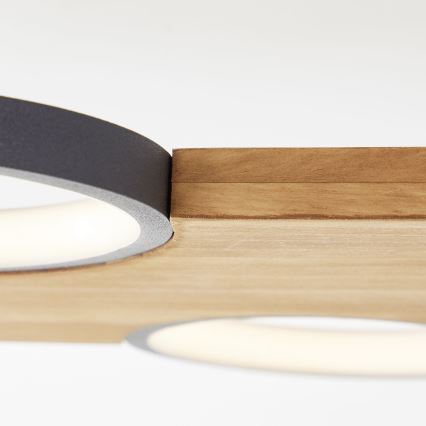 Brilliant - LED-Deckenleuchte CHEESY LED/28W/230V Kiefer