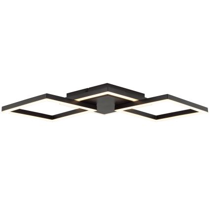 Brilliant - LED-Deckenleuchte JORVIC LED/21W/230V 28x61,5 cm schwarz