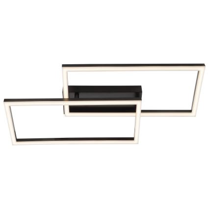 Brilliant - LED-Deckenleuchte JORVIC LED/21W/230V 29x60 cm schwarz