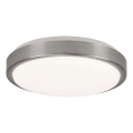 Brilliant - LED-Deckenleuchte LIVIUS LED/18W/230V d 28 cm 3000K matt Chrom