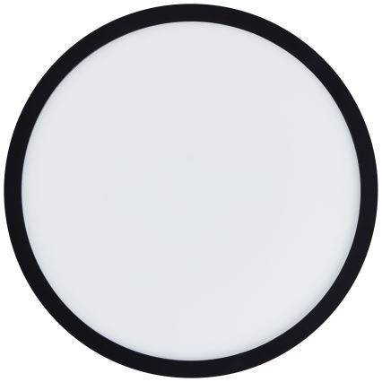 Brilliant - LED Deckenleuchte MILTON LED/18W/230V Ø 29,3 cm schwarz