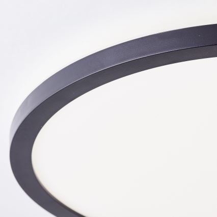 Brilliant - LED Deckenleuchte MILTON LED/18W/230V Ø 29,3 cm schwarz