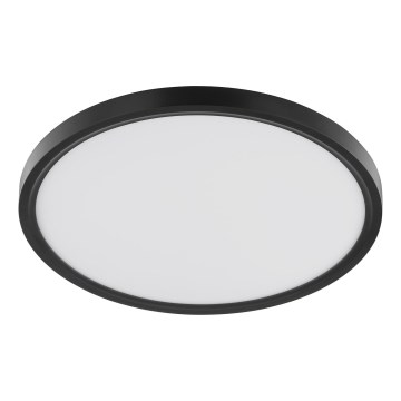 Brilliant - LED Deckenleuchte mit Bewegungs- und Dämmerungssensor GALO LED/26W/230V Ø 40 cm schwarz