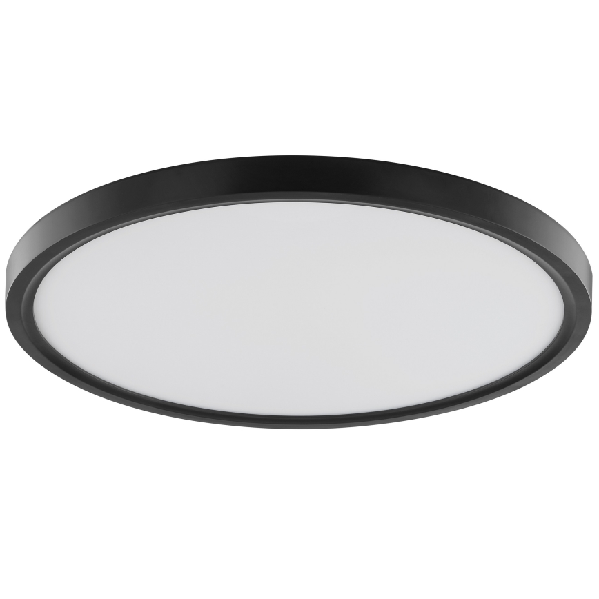 Brilliant - LED Deckenleuchte mit Bewegungs- und Dämmerungssensor GALO LED/26W/230V Ø 40 cm schwarz
