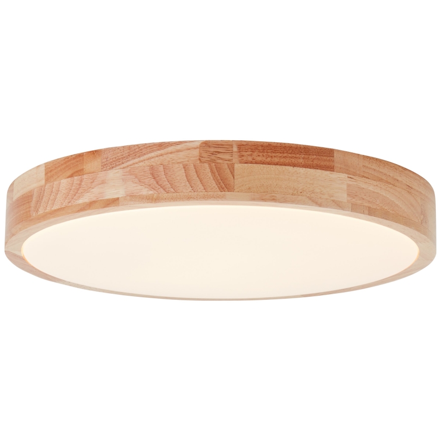 Brilliant - LED-Deckenleuchte SLIMLINE LED/22W/230V Ø 39 cm Gummibaumholz