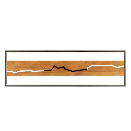 Brilliant - LED-dimmbare Deckenleuchte THUNDER LED/42W/230V, Kiefer