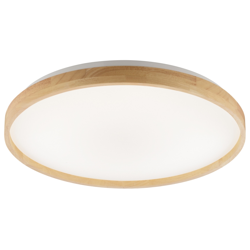 Brilliant - dimmbare LED-Deckenleuchte ALSON LED/21W/230V 3000–6500K Ø 49,5 cm Kautschukbaum + Fernbedienung