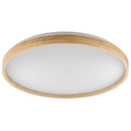 Brilliant - dimmbare LED-Deckenleuchte ALSON LED/21W/230V 3000–6500K Ø 49,5 cm Kautschukbaum + Fernbedienung