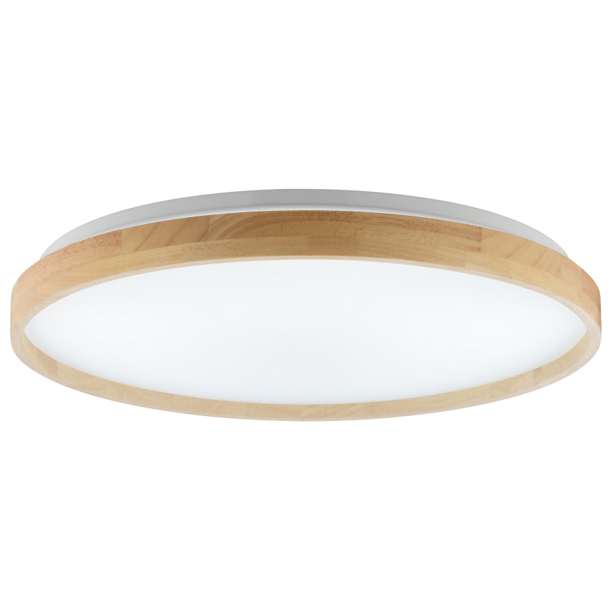 Brilliant - dimmbare LED-Deckenleuchte ALSON LED/21W/230V 3000–6500K Ø 49,5 cm Kautschukbaum + Fernbedienung