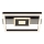 Brilliant - LED dimmbare Deckenleuchte BALDO LED/18W/230V schwarz