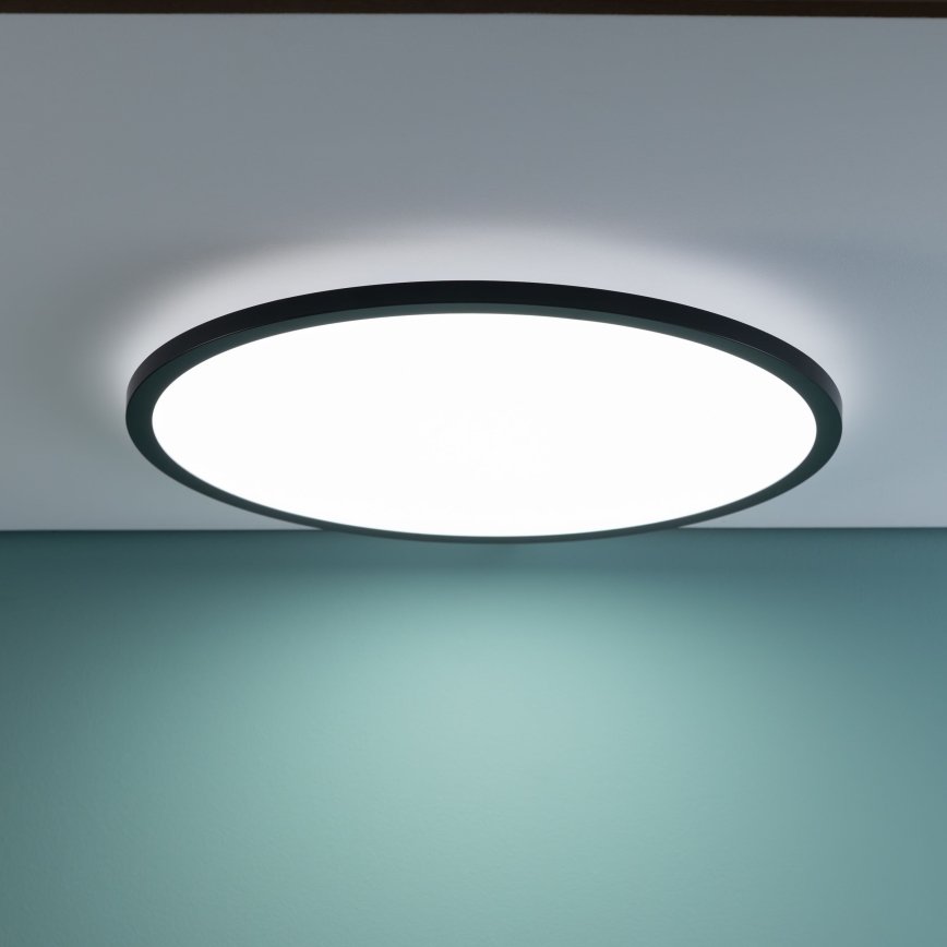 Brilliant - LED-dimmbare Deckenleuchte TUCO LED/33W/230V 3000-6500K Ø 50 cm schwarz + Fernbedienung