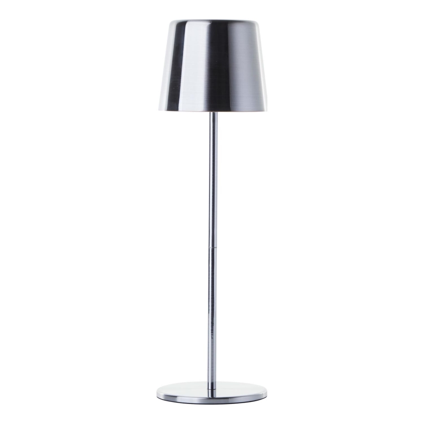 Brilliant - LED dimmbare Touch-Außenleuchte XAANA LED/4W/5V 3000/4000/6500K 2600 mAh IP44 glänzender Chrom