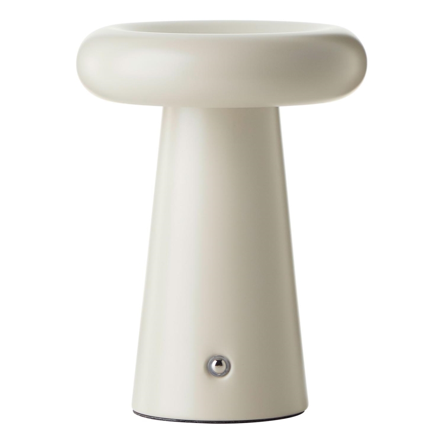 Brilliant - LED dimmbare Touch-Tischlampe MUFFIN LED/3W/5V USB 2600 mAh IP44 Creme