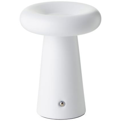 Brilliant - LED dimmbare Touch-Außen-Tischlampe MUFFIN LED/3W/5V USB 2600 mAh IP44 weiß