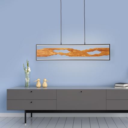 Brilliant - LED-Hängeleuchte CHAUMONT LED/20W/230V Kiefer