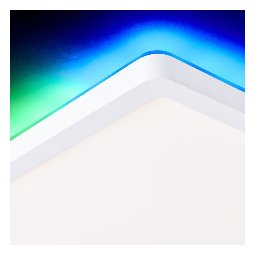Brilliant - LED RGBW dimmbare Deckenleuchte SALTERY LED/20W/230V 3000-6500K + Fernbedienung