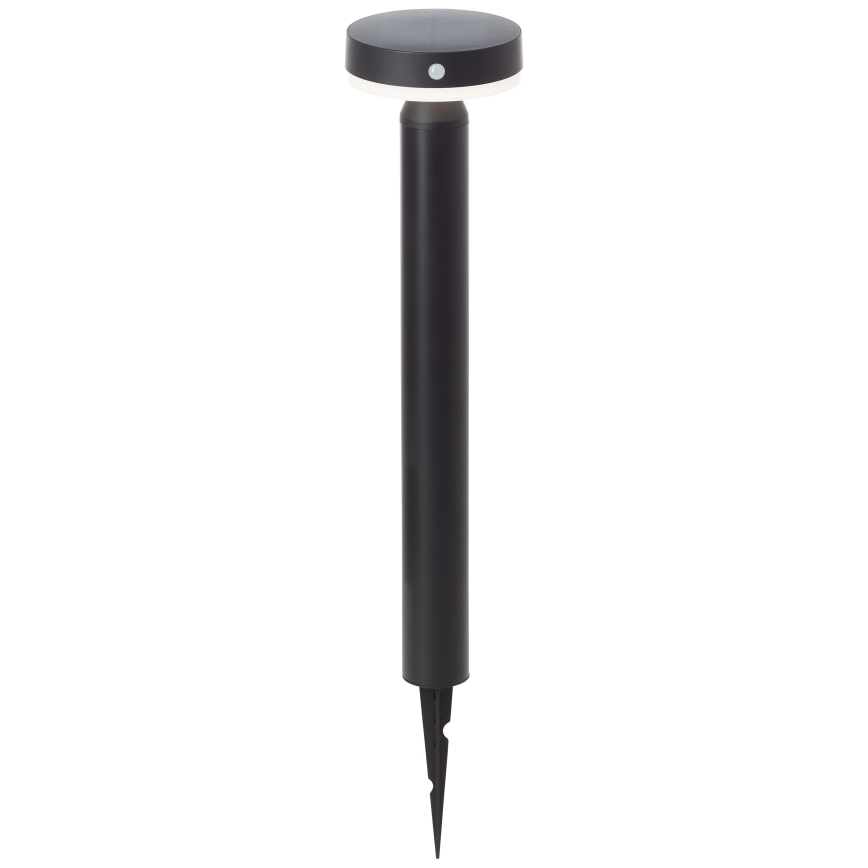 Brilliant - LED Solarleuchte mit Sensor MAGUA LED/4W/3,7V 2000 mAh 50,2 cm IP44 schwarz