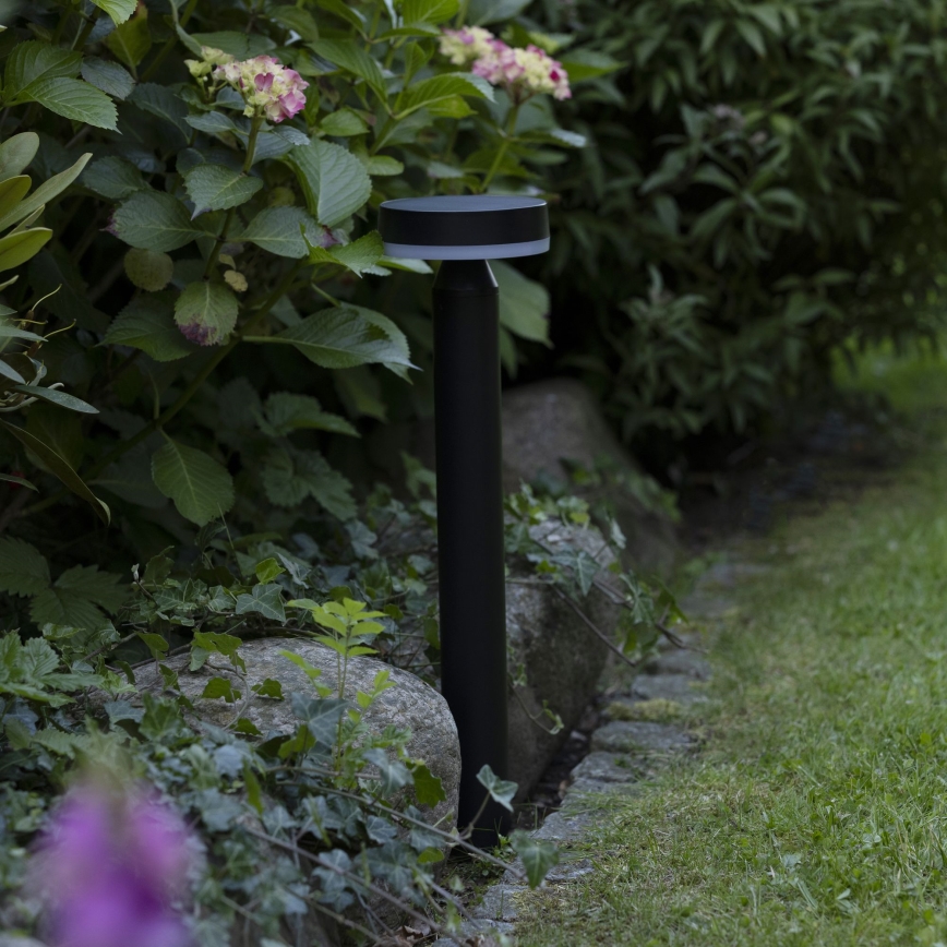 Brilliant - LED-Solarleuchte mit Sensor MAGUA LED/4W/3,7V 2000 mAh 50,2 cm IP44 schwarz