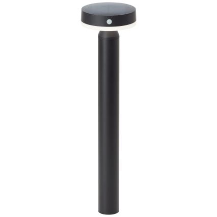 Brilliant - LED-Solarleuchte mit Sensor MAGUA LED/4W/3,7V 2000 mAh 50,2 cm IP44 schwarz