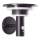 Brilliant - LED-Solarwandleuchte mit Sensor GARVINA LED/3W/3,7V 2000 mAh IP44 schwarz