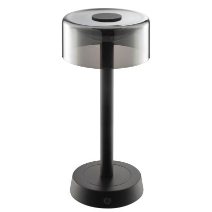 Brilliant - LED-dimmbare, wiederaufladbare Touch-Outdoor-Tischlampe RAZOR LED/2,5W/5V 2700K 2600 mAh IP44 schwarz