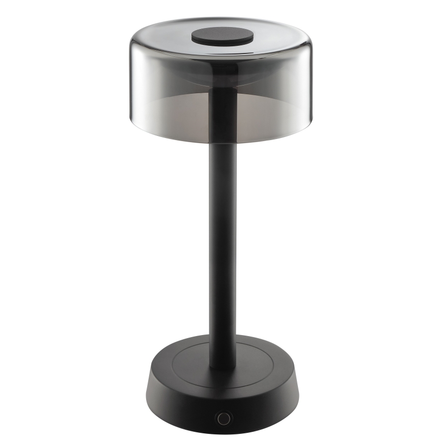 Brilliant - LED-dimmbare, wiederaufladbare Touch-Outdoor-Tischlampe RAZOR LED/2,5W/5V 2700K 2600 mAh IP44 schwarz