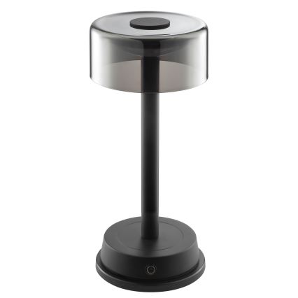 Brilliant - LED-dimmbare, wiederaufladbare Touch-Outdoor-Tischlampe RAZOR LED/2,5W/5V 2700K 2600 mAh IP44 schwarz