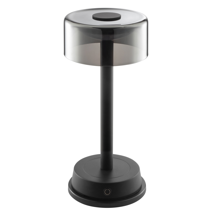 Brilliant - LED-dimmbare, wiederaufladbare Touch-Outdoor-Tischlampe RAZOR LED/2,5W/5V 2700K 2600 mAh IP44 schwarz