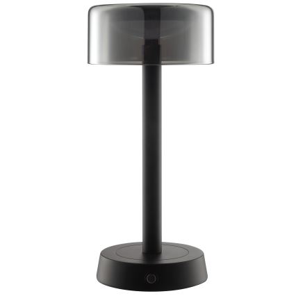 Brilliant - LED-dimmbare, wiederaufladbare Touch-Outdoor-Tischlampe RAZOR LED/2,5W/5V 2700K 2600 mAh IP44 schwarz