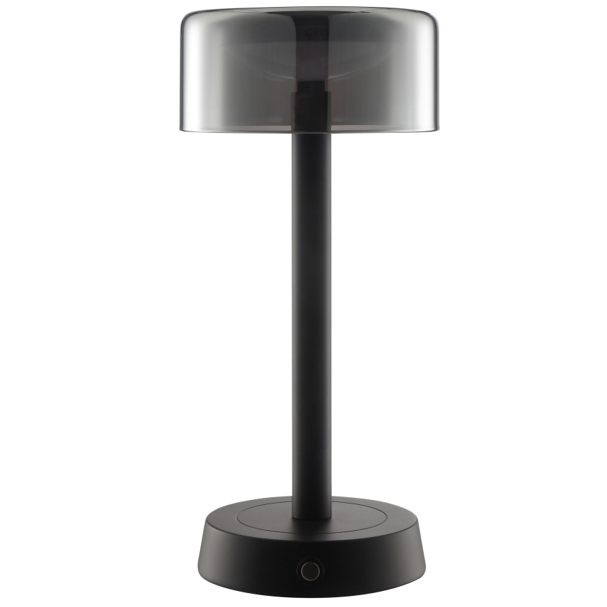 Brilliant - LED-dimmbare, wiederaufladbare Touch-Outdoor-Tischlampe RAZOR LED/2,5W/5V 2700K 2600 mAh IP44 schwarz