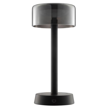 Brilliant - LED-dimmbare, wiederaufladbare Touch-Outdoor-Tischlampe RAZOR LED/2,5W/5V 2700K 2600 mAh IP44 schwarz