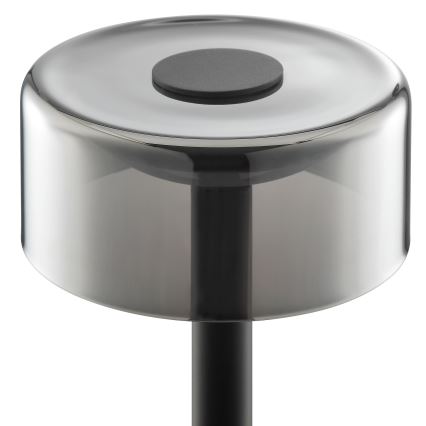Brilliant - LED-dimmbare, wiederaufladbare Touch-Outdoor-Tischlampe RAZOR LED/2,5W/5V 2700K 2600 mAh IP44 schwarz