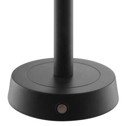 Brilliant - LED-dimmbare, wiederaufladbare Touch-Outdoor-Tischlampe RAZOR LED/2,5W/5V 2700K 2600 mAh IP44 schwarz