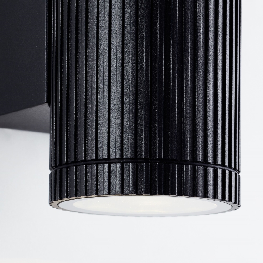 Brilliant - Outdoor-Wandleuchte KEOLA 1xGU10/10W/230V IP44 schwarz