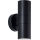 Brilliant - Outdoor-Wandleuchte KEOLA 2xGU10/10W/230V IP44 schwarz