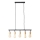 Brilliant - Pendelleuchte an Kabel TIFFANY 5xE27/28W/230V schwarz/Bambus