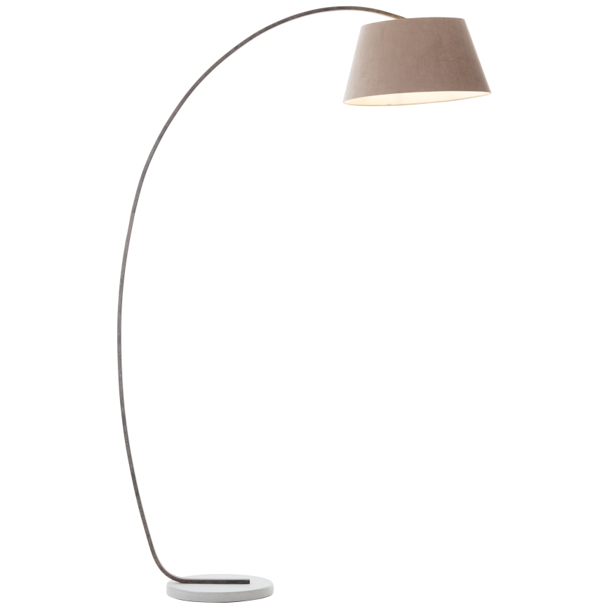 Brilliant - Stehleuchte BROK 1xE27/60W/230V taupe