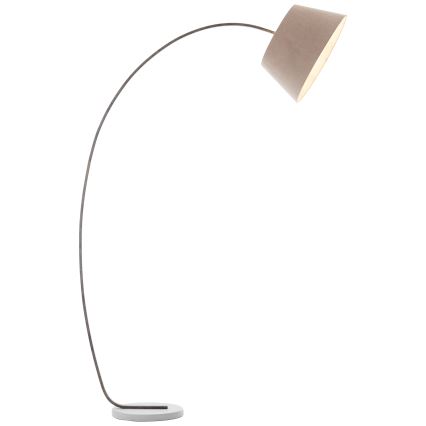 Brilliant - Stehleuchte BROK 1xE27/60W/230V taupe