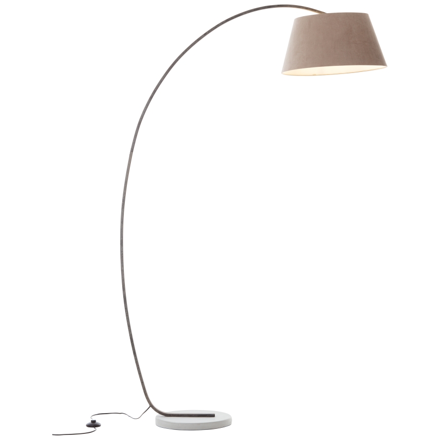 Brilliant - Stehleuchte BROK 1xE27/60W/230V taupe