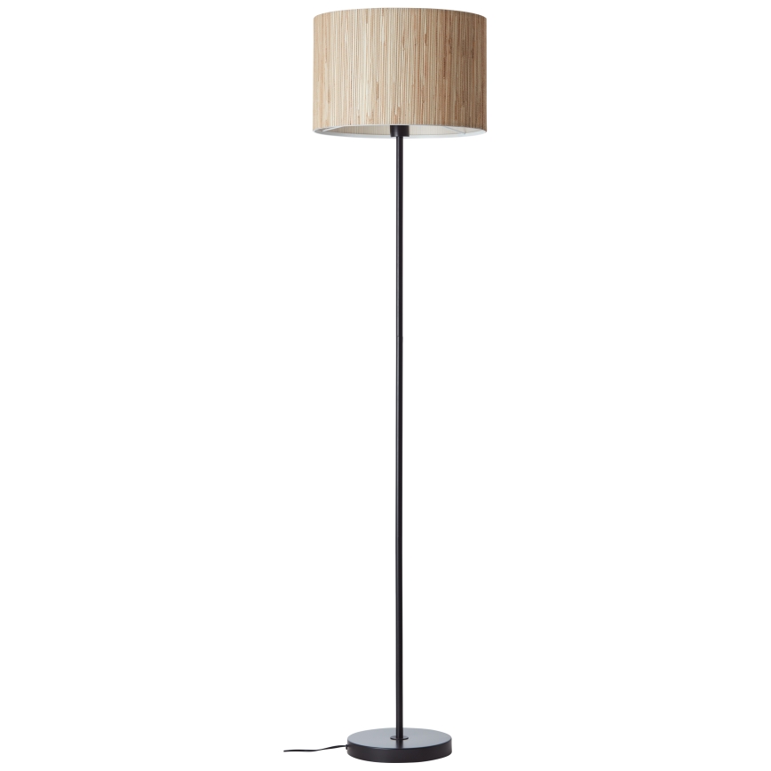 Brilliant - Stehleuchte WIMEA 1xE27/52W/230V schwarz/beige