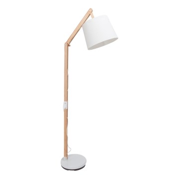 Brilliant - Tischleuchte CARLYN 1xE27/60W/230V beige/weiß