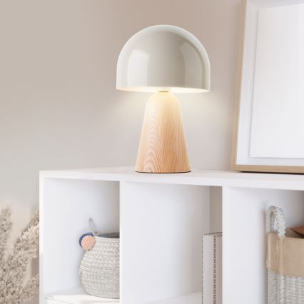 Brilliant - Tischleuchte NALAM 1xE14/40W/230V beige/Esche