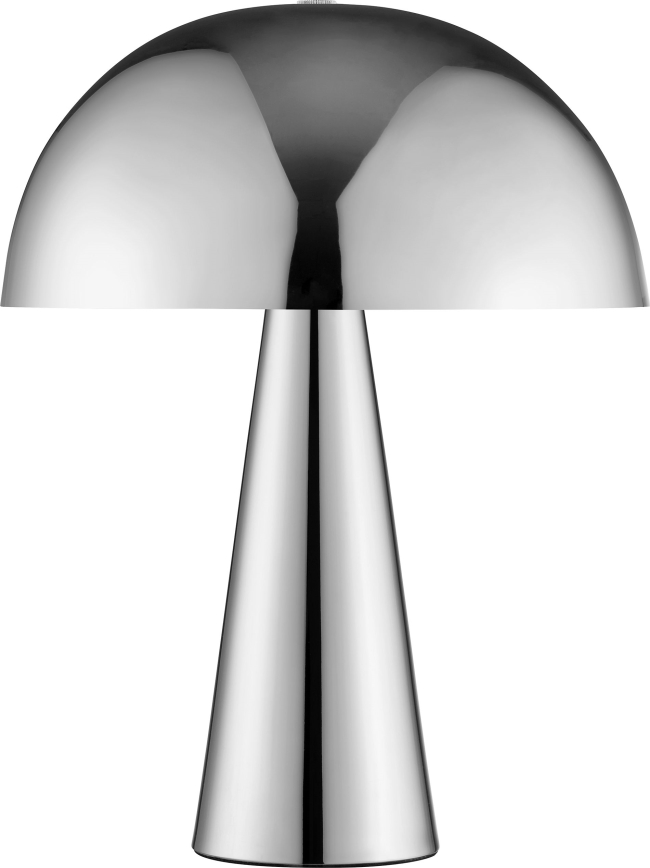 Brilliant - Tischleuchte SIGRUN 1xE14/28W/230V glänzendes Chrom