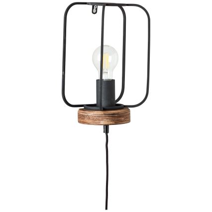 Brilliant - Wandleuchte TOSH 1xE27/52W/230V Pappel
