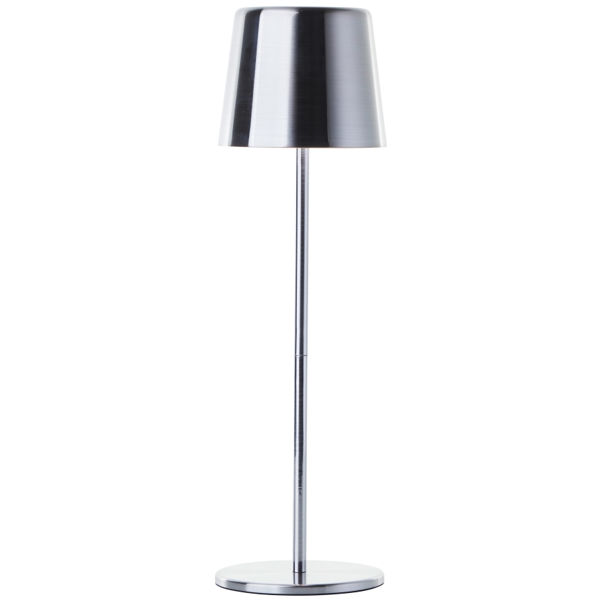 Brilliant - LED dimmbare Touch-Außenleuchte XAANA LED/4W/5V 3000/4000/6500K 2600 mAh IP44 glänzender Chrom
