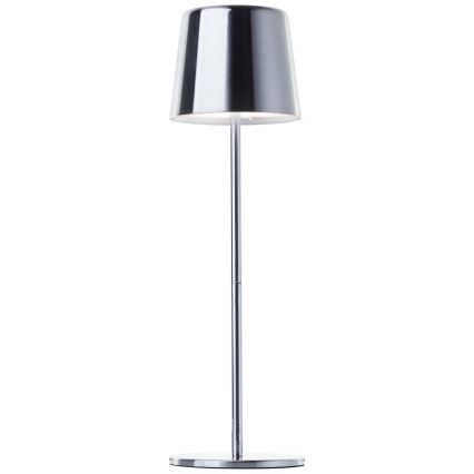 Brilliant - LED dimmbare Touch-Außenleuchte XAANA LED/4W/5V 3000/4000/6500K 2600 mAh IP44 glänzender Chrom