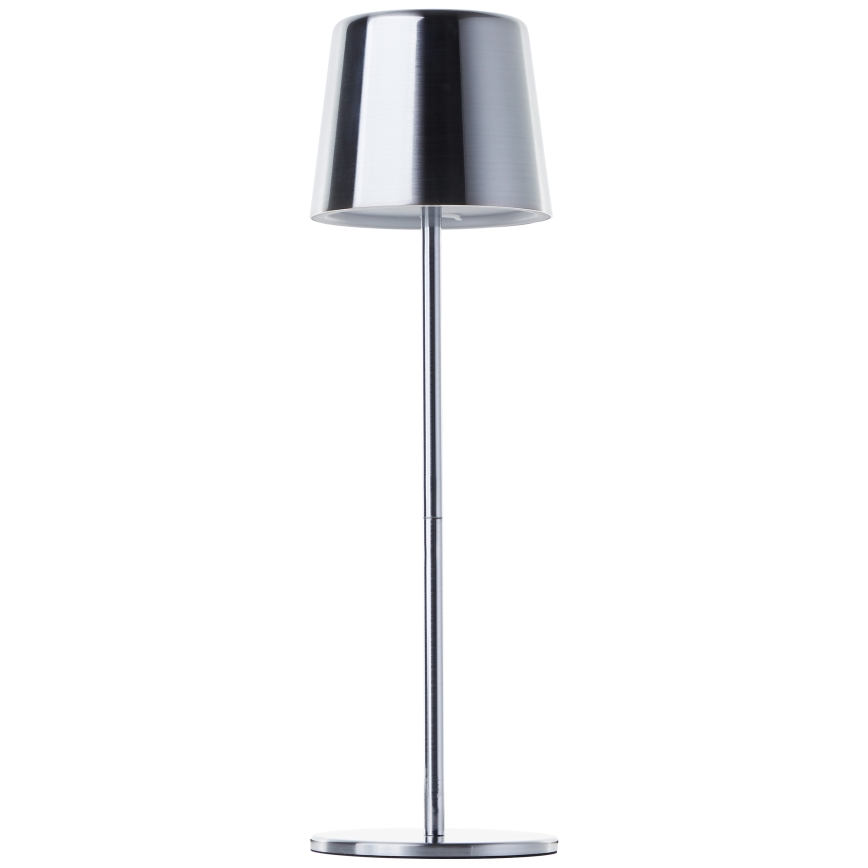 Brilliant - LED dimmbare Touch-Außenleuchte XAANA LED/4W/5V 3000/4000/6500K 2600 mAh IP44 glänzender Chrom