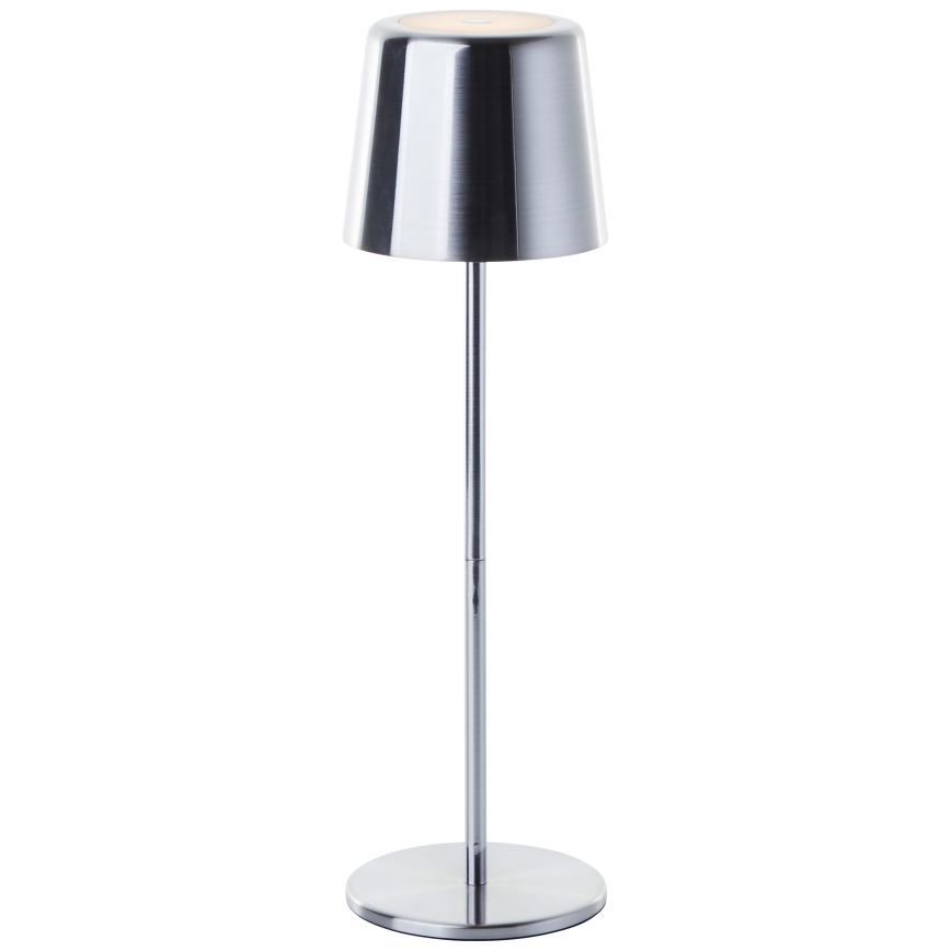 Brilliant - LED dimmbare Touch-Außenleuchte XAANA LED/4W/5V 3000/4000/6500K 2600 mAh IP44 glänzender Chrom