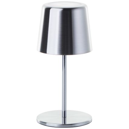 Brilliant - LED dimmbare Touch-Außenleuchte XAANA LED/4W/5V 3000/4000/6500K 2600 mAh IP44 glänzender Chrom